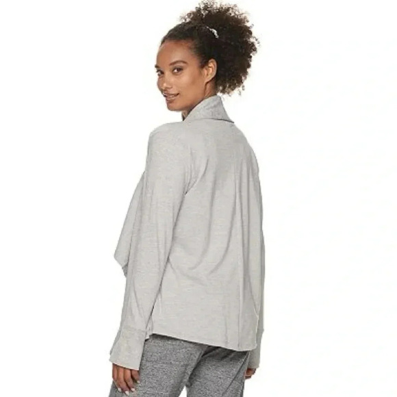 Nike Long-Sleeve Yoga Training Jacket in Juniper Fog - Size XSmall - Picture 2 of 8